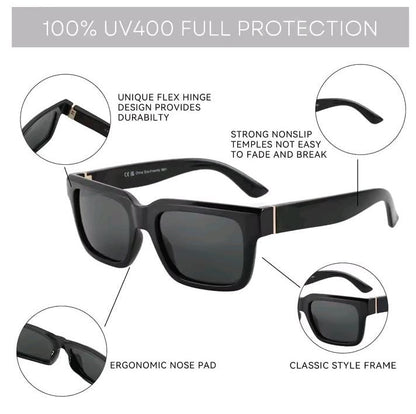 Bluemoky lunettes de soleil protection UV400